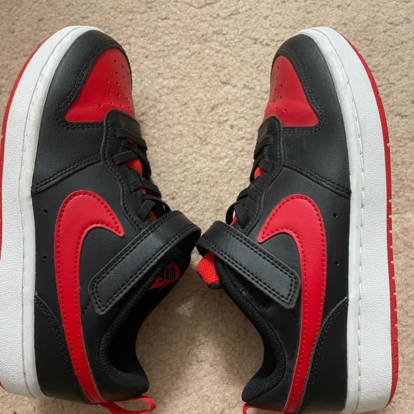 KIDS' NIKE LITTLE KID COURT BOROUGH LOW RECRAFT SNEAKERS(2y) - Picture 4 of 6